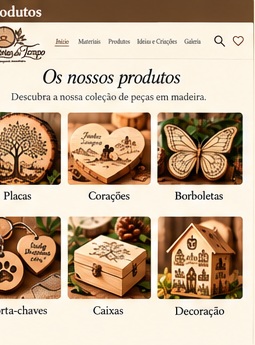 Produtos — Memórias do Tempo